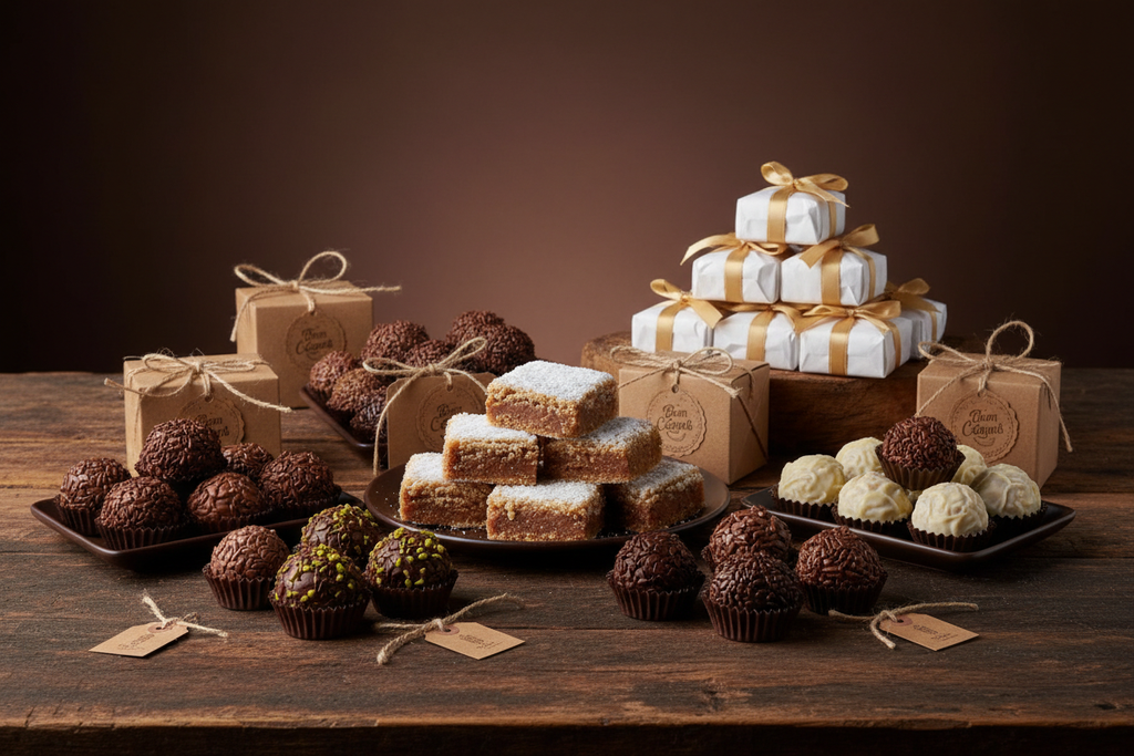 Mesa de doces gourmet